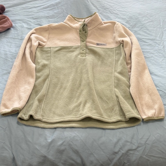 Columbia Women's Fleece Snap Neck Lot of 2 Medium Like New - Picture 5 of 7